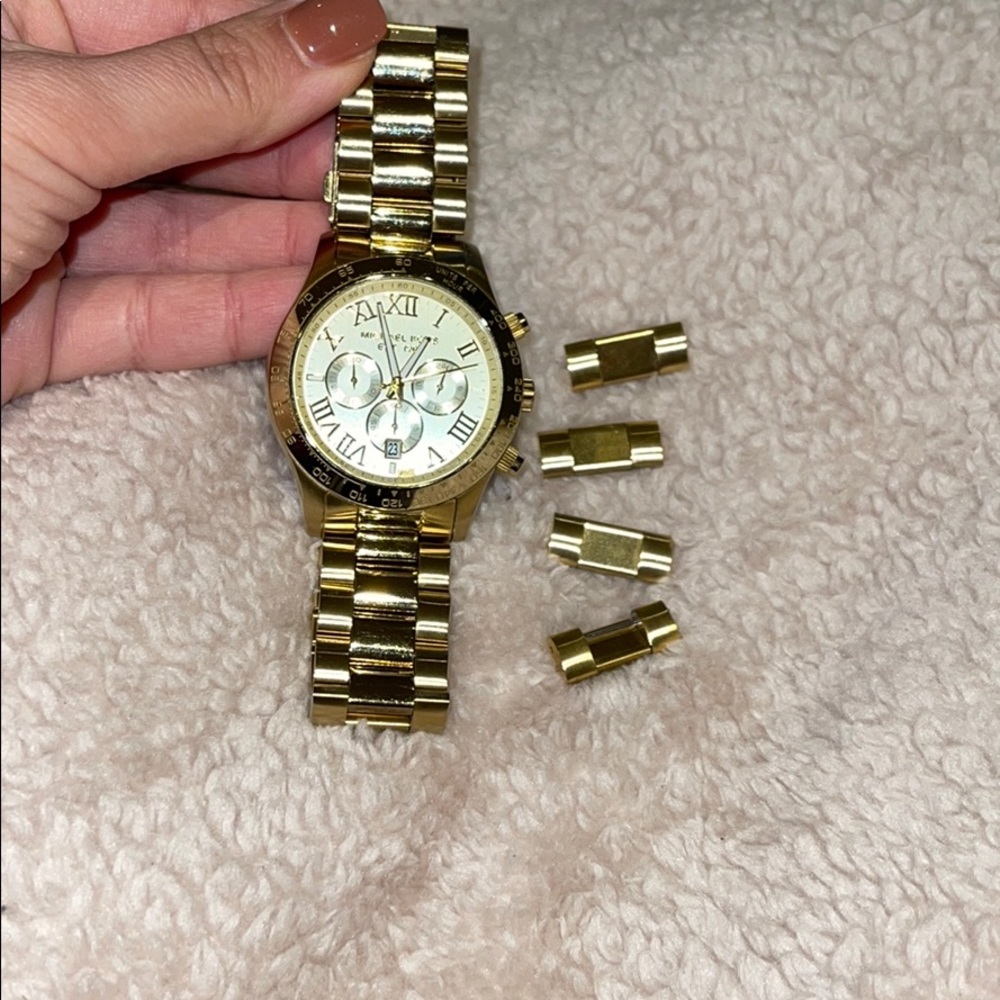 AUTHENTIC Michael Kors Gold Watch